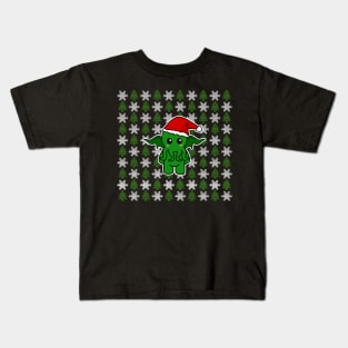 Christmas Cthulhu Kids T-Shirt